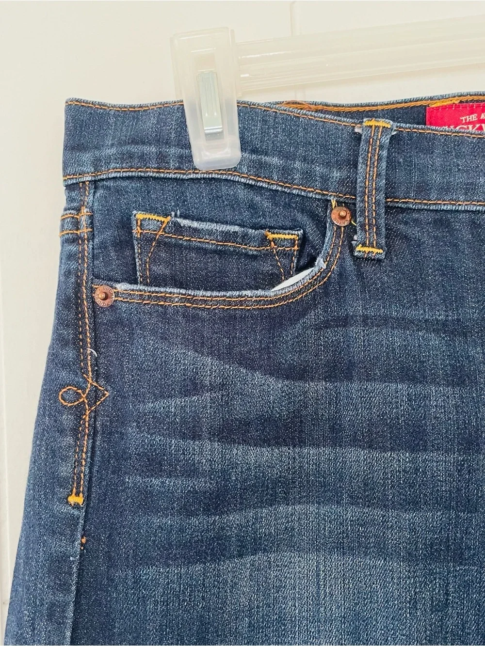 Lucky Brand Women's Straight Leg Dark Blue Jeans